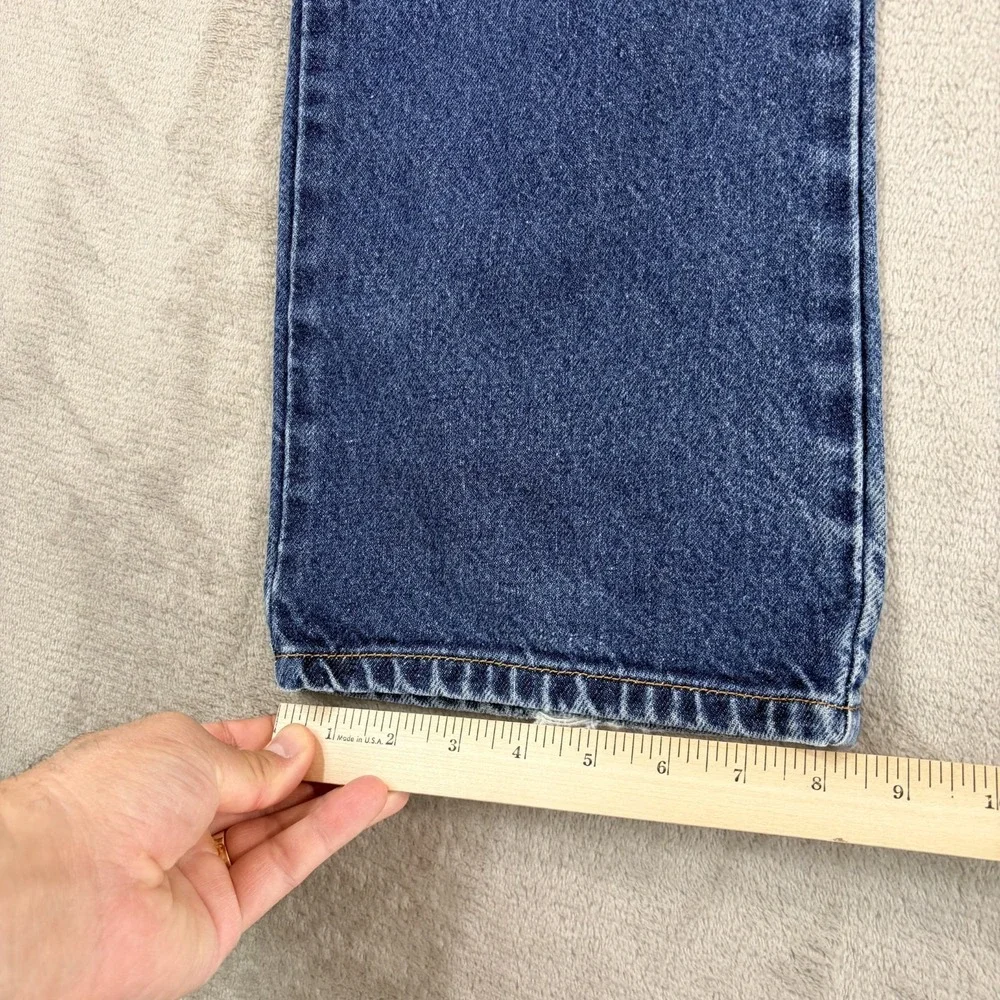 Vintage Levis 517 Bootcut Denim Pants Jeans Men 33x32 Blue Western Cowboy‎ Y2K